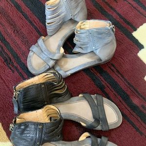 2 pairs Nine West Vintage Sandals